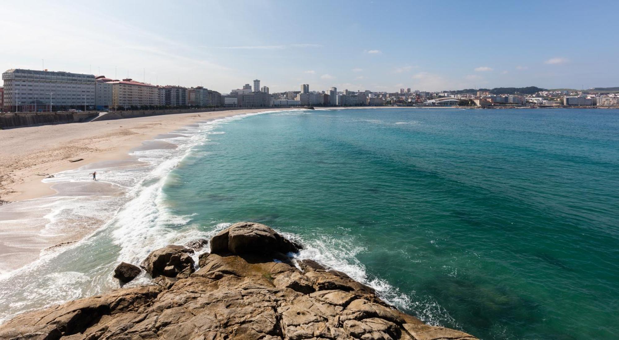 Lujoso Apartamento Centro A 3 Minutos De La Playa La Coruña Esterno foto